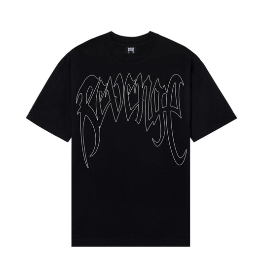 Revenge Outline Tee
Black